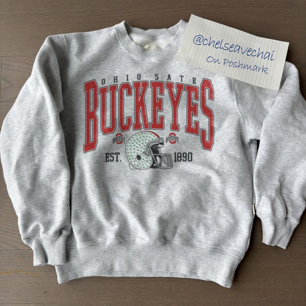 Retro Ohio State Buckeyes Football Sweatshirt Ohio State University shirt tee